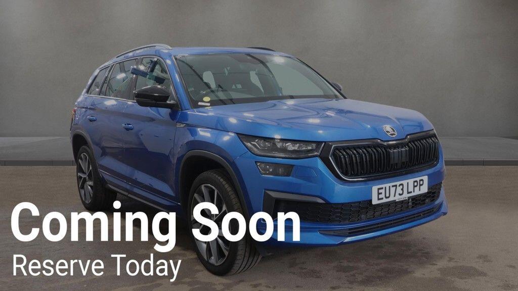 2023 Skoda Kodiaq in Blue for sale
