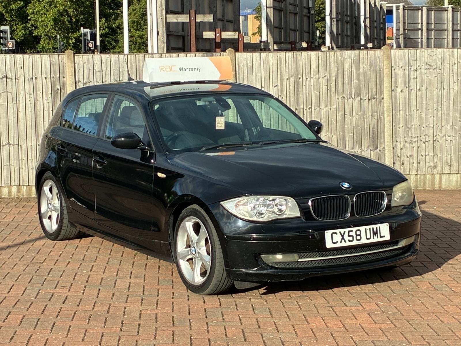 2008 BMW 1 Series in Black for sale
