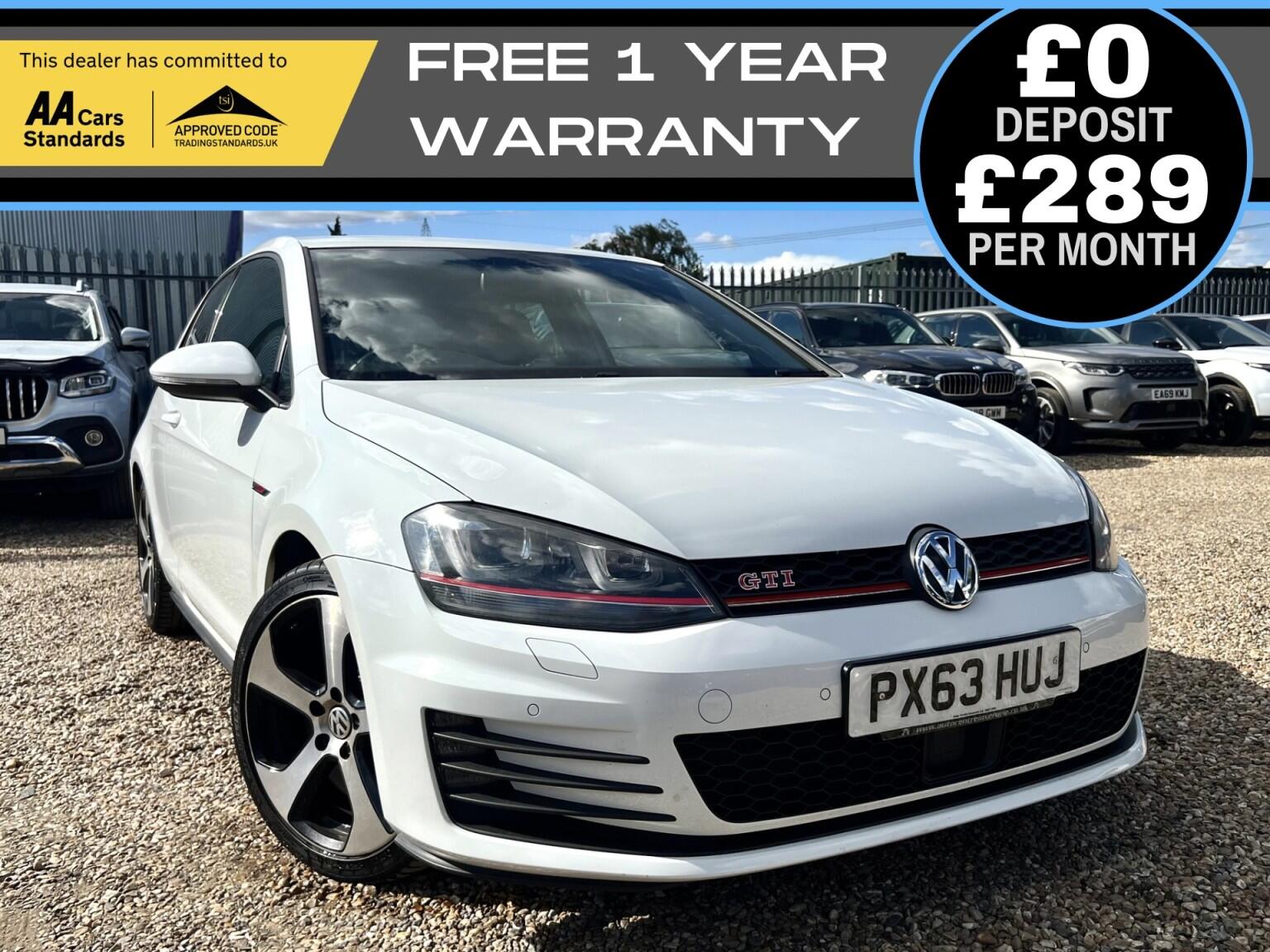 2013 Volkswagen Golf in White for sale