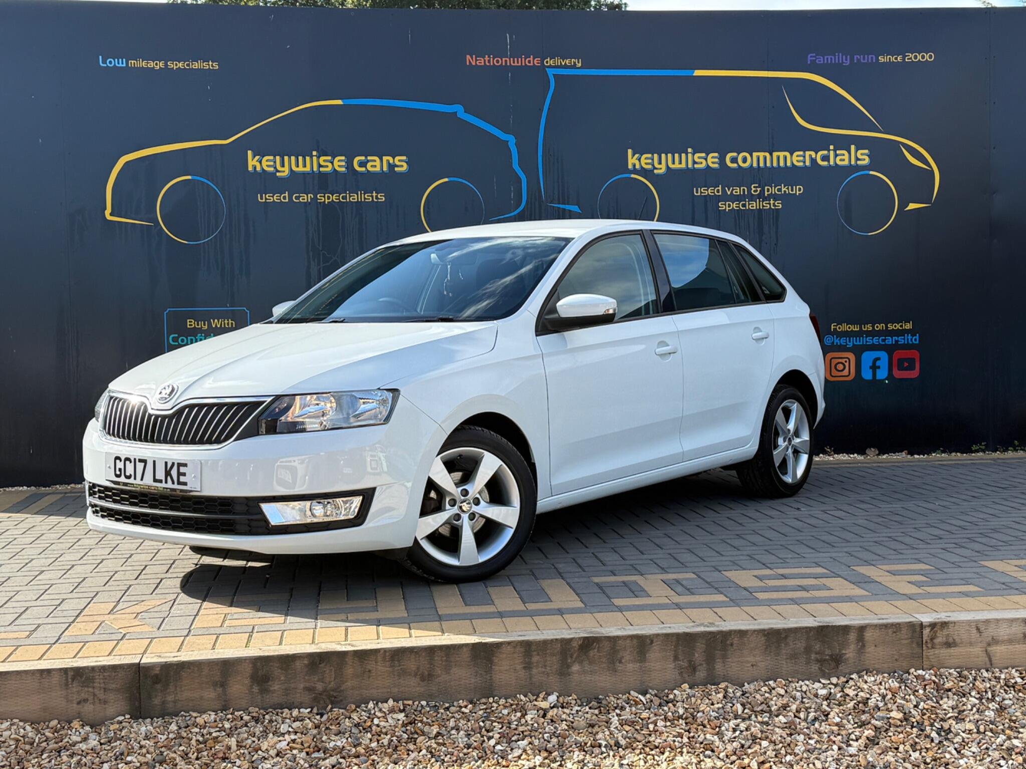 2017 Skoda Rapid in White for sale