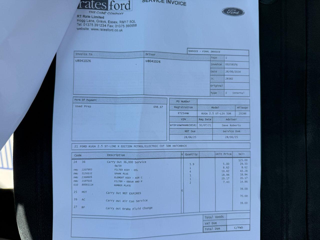 Ford Kuga view 69