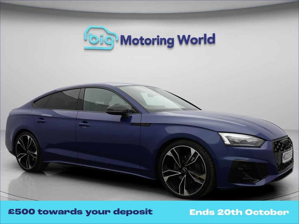 Blue 2023 Audi A5 Hatchback Front-wheel drive Automatic