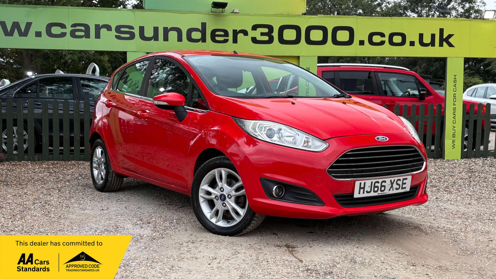 2016 Ford Fiesta in Red for sale