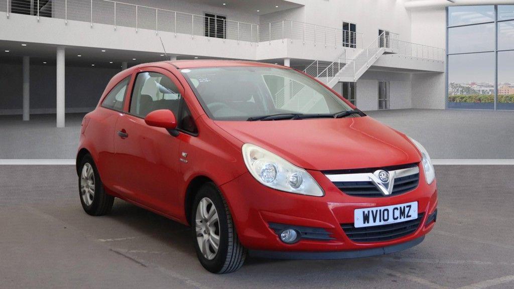 2010 Vauxhall Corsa in Red for sale