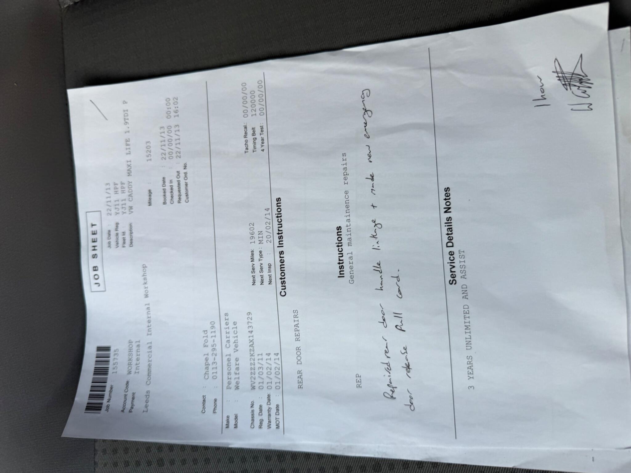 Volkswagen Caddy Maxi Life view 36