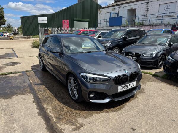 Grey 2019 BMW 1 Series Hatchback Rear-wheel drive Automatic