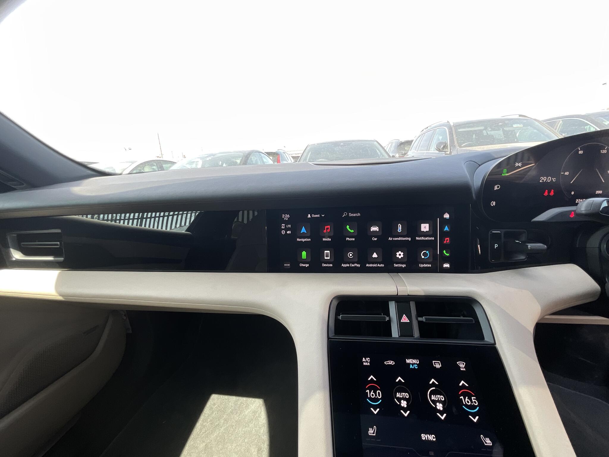 Porsche Taycan view 21