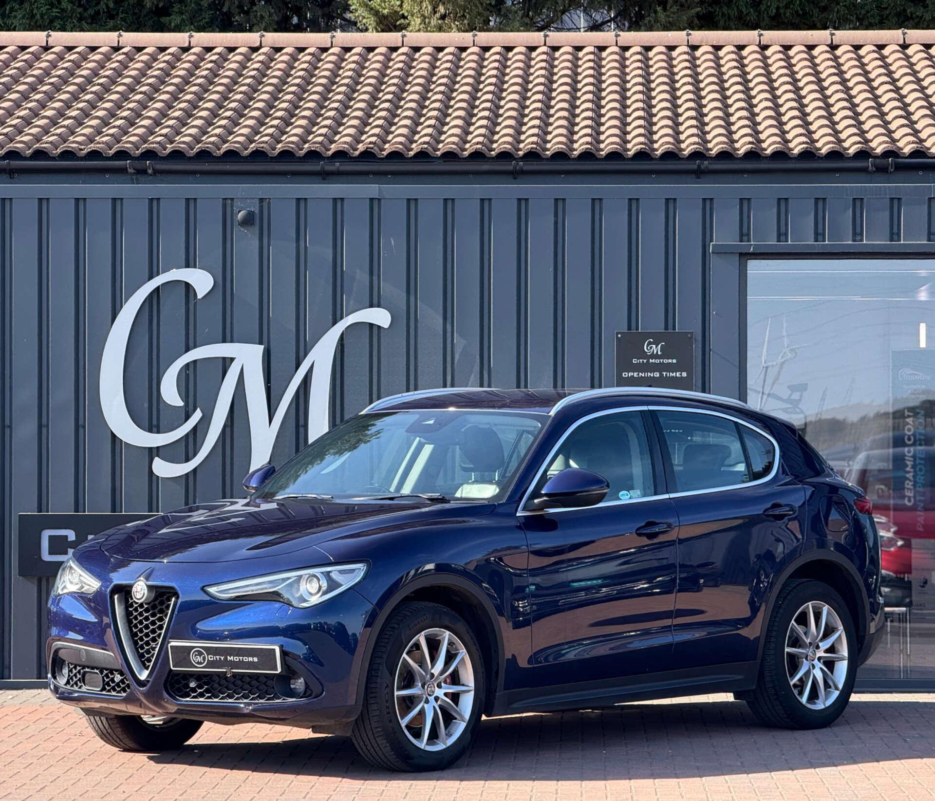2019 Alfa Romeo Stelvio in Blue for sale