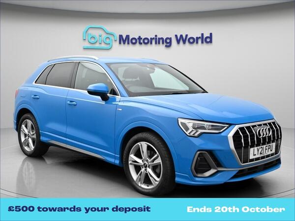 Blue 2021 Audi Q3 SUV/Crossover Front-wheel drive Automatic