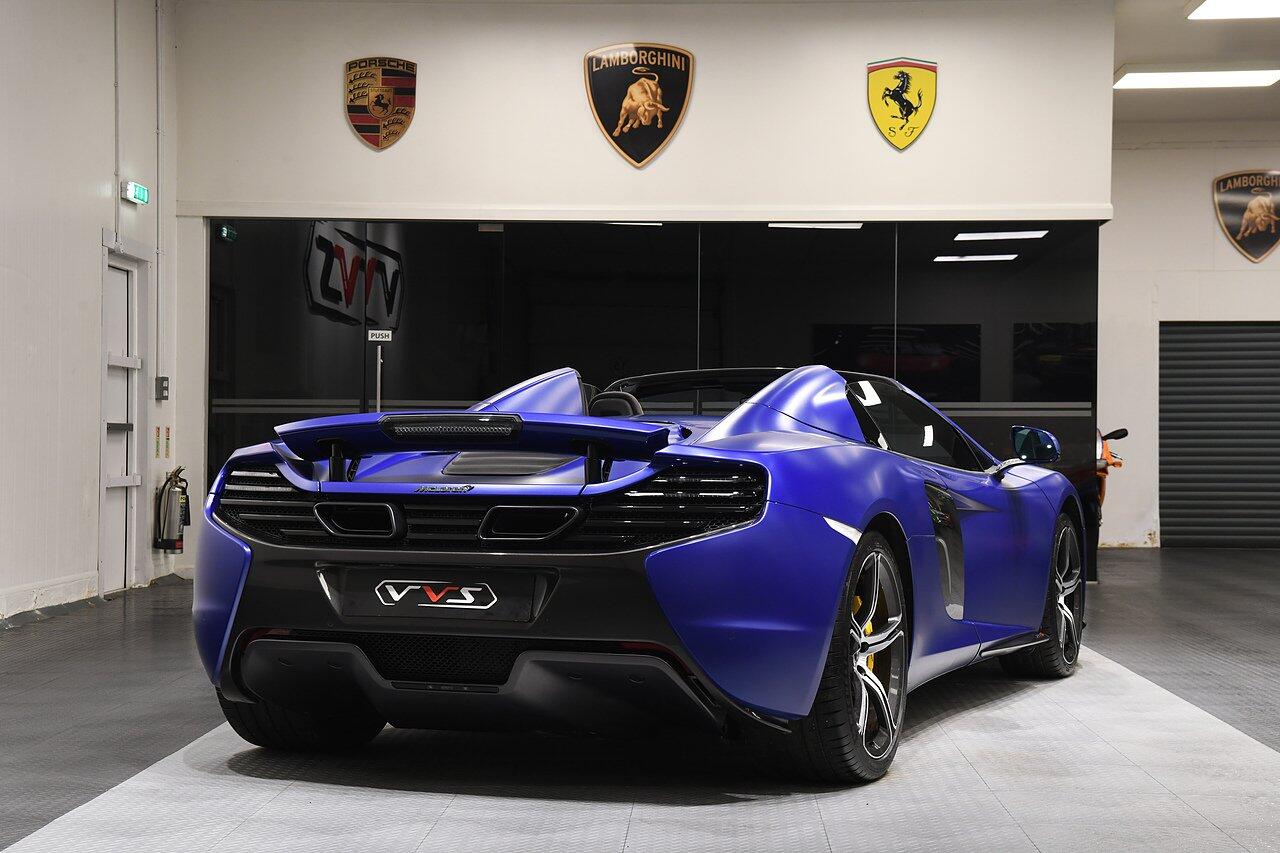 Mclaren 650s view 3