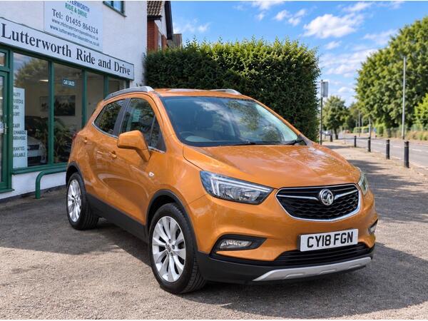 Orange 2018 Vauxhall Mokka X Hatchback Front-wheel drive Manual