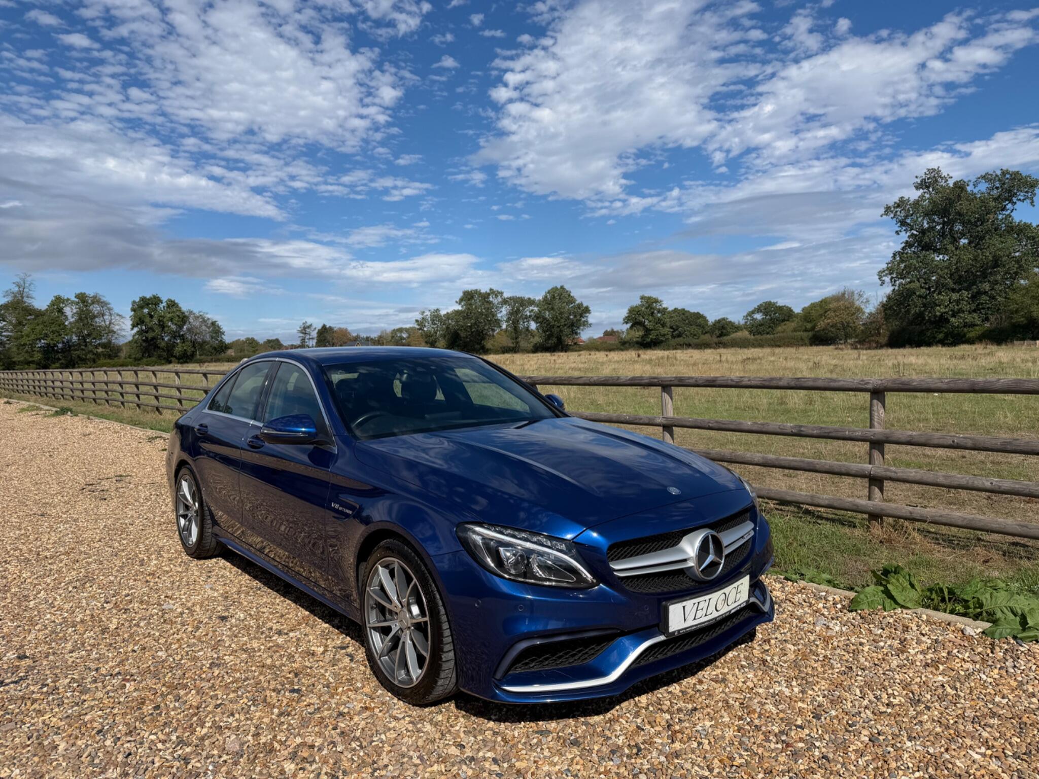 2015 Mercedes-Benz C-Class in Blue for sale