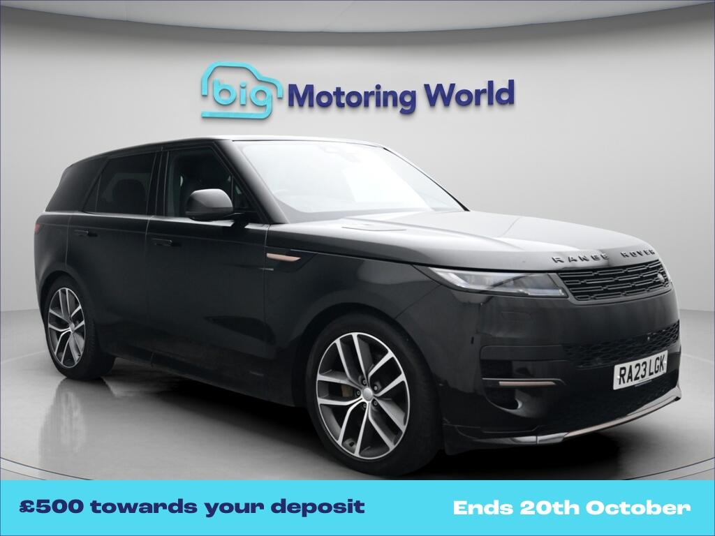 Black 2023 Land Rover Range Rover Sport SUV/Crossover All-wheel drive Automatic
