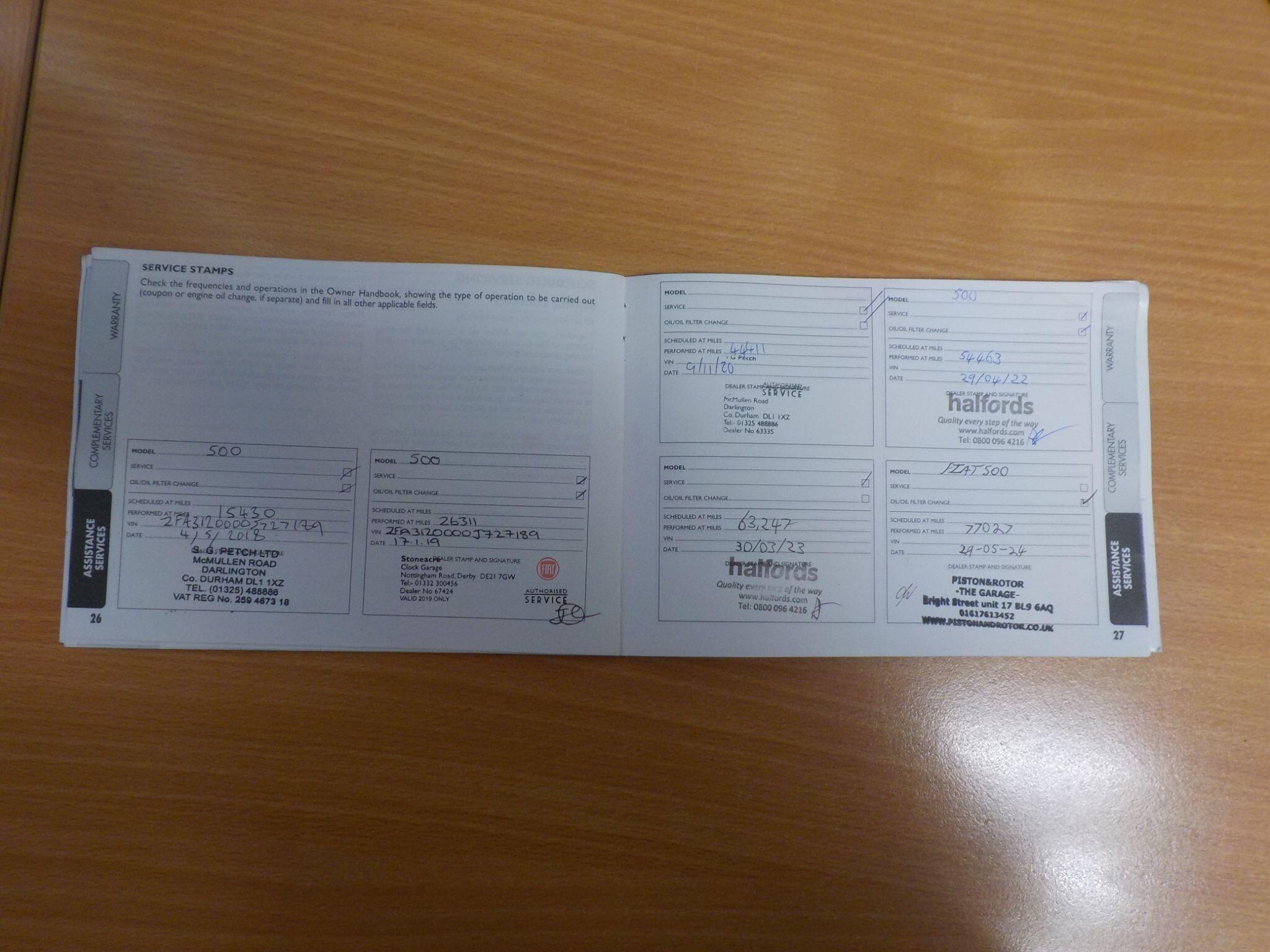 Fiat 500 1.2 Lounge Euro 6 (s/s) 3dr