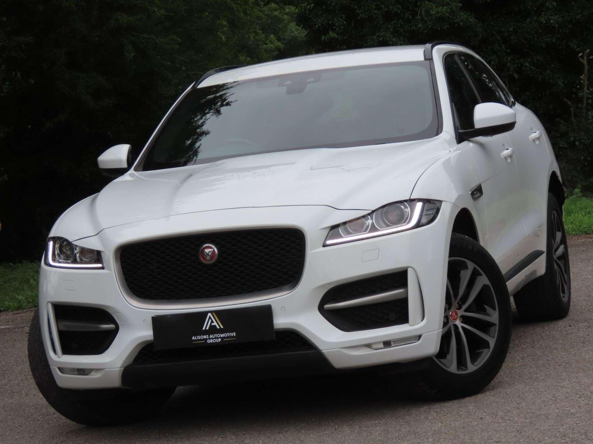 2019 Jaguar F-Pace in White for sale
