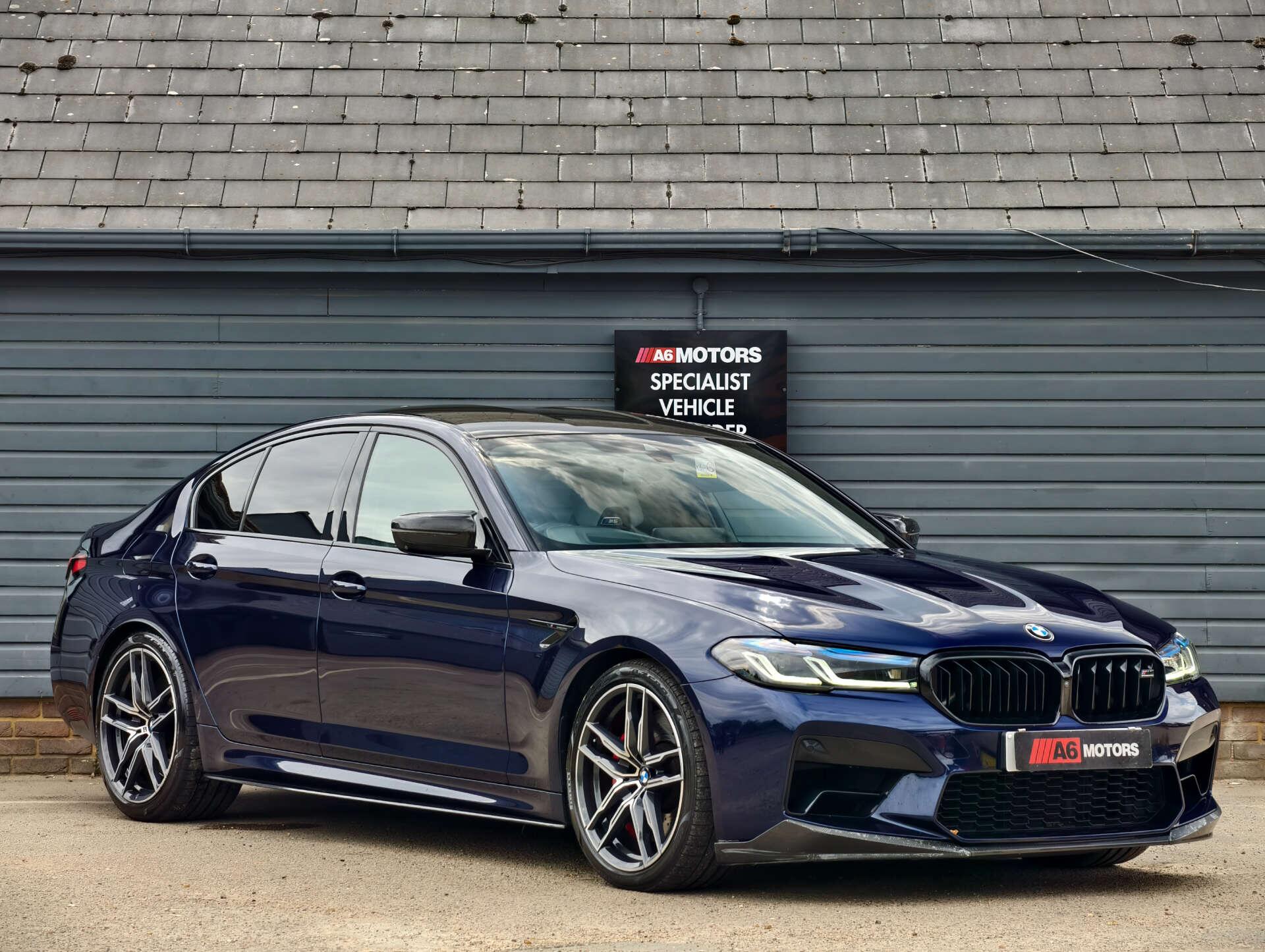 BMW M5 view 2