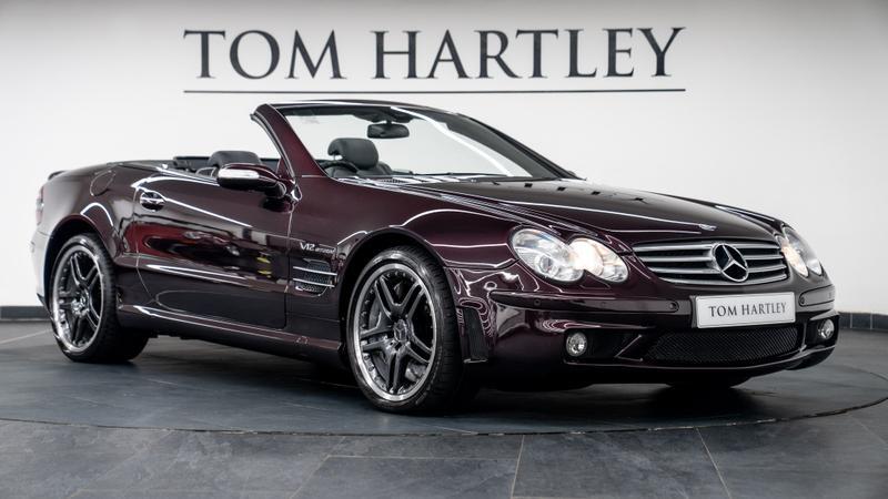 2004 Mercedes-Benz SL in Purple for sale