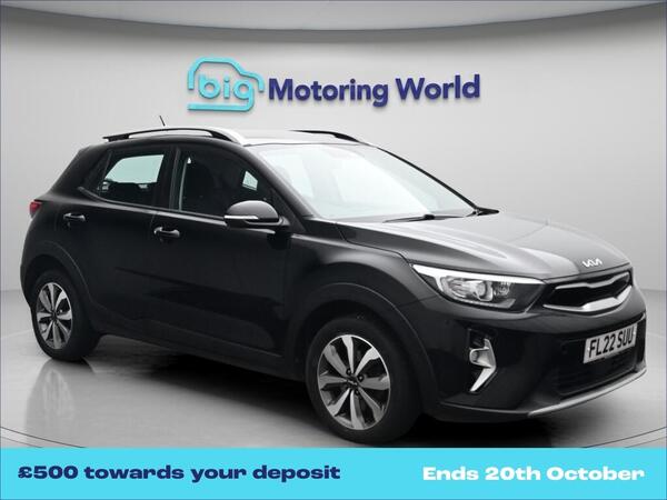Black 2022 Kia Stonic Estate Front-wheel drive Automatic