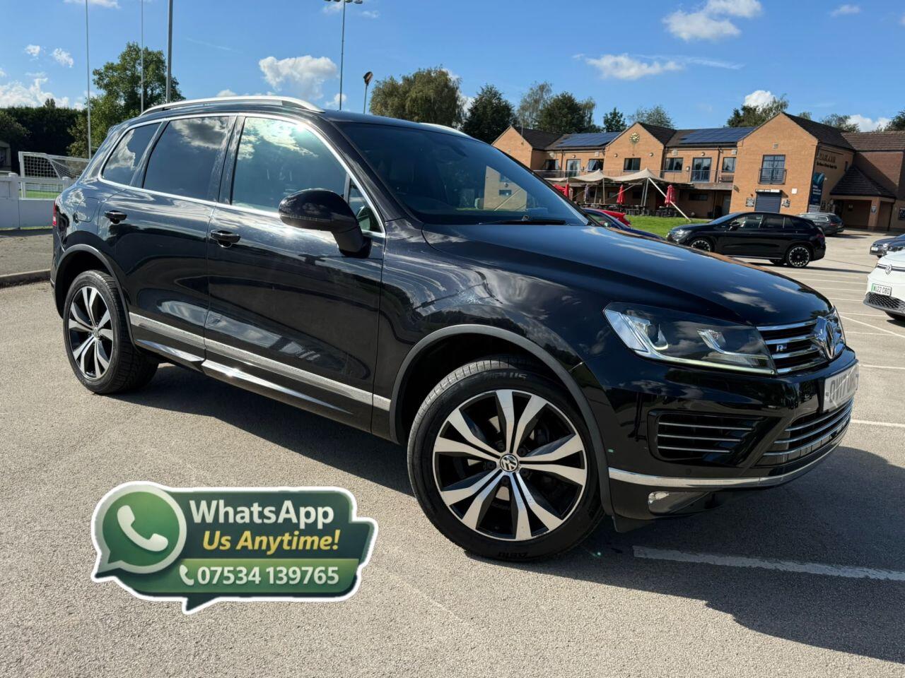 2017 Volkswagen Touareg in Black for sale