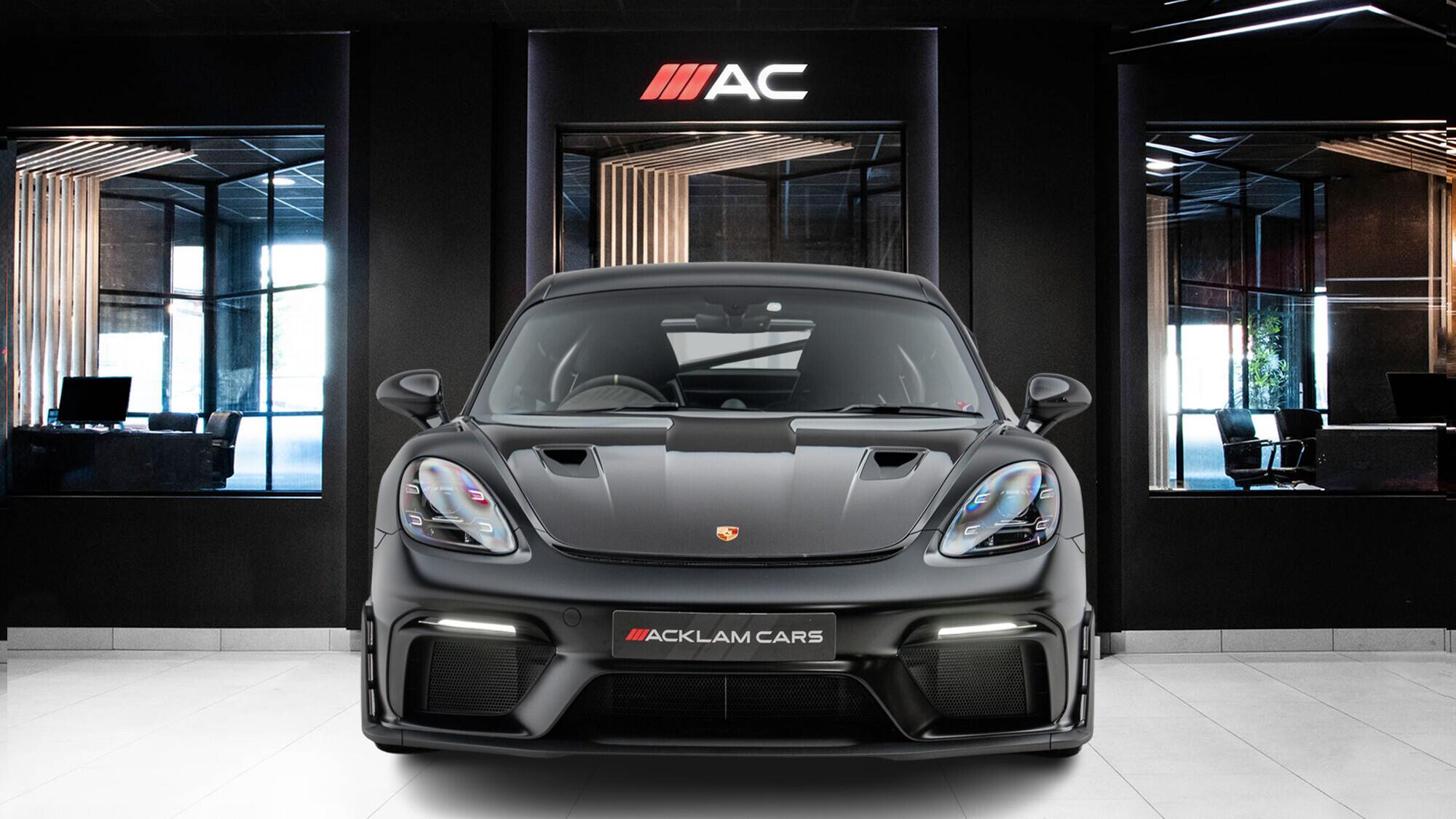 Porsche 718 Cayman view 2