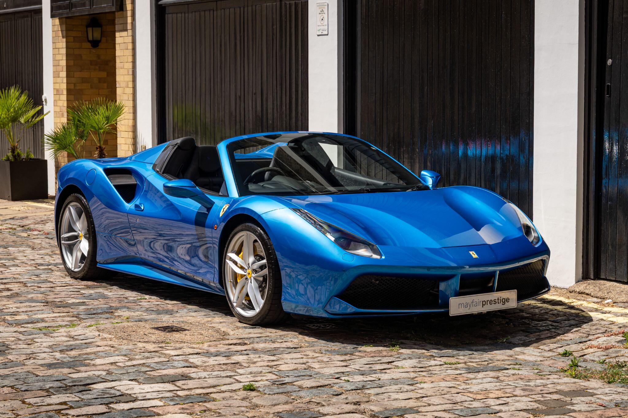 2017 Ferrari 488 in Blue for sale