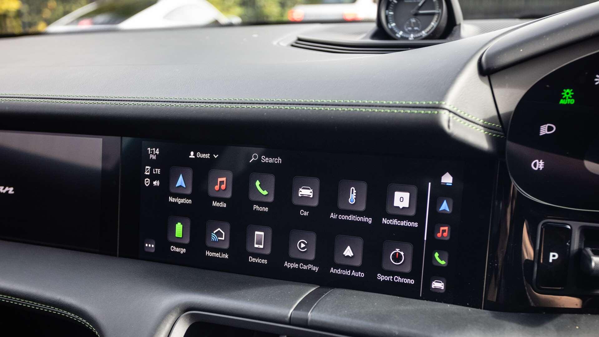 Porsche Taycan view 19