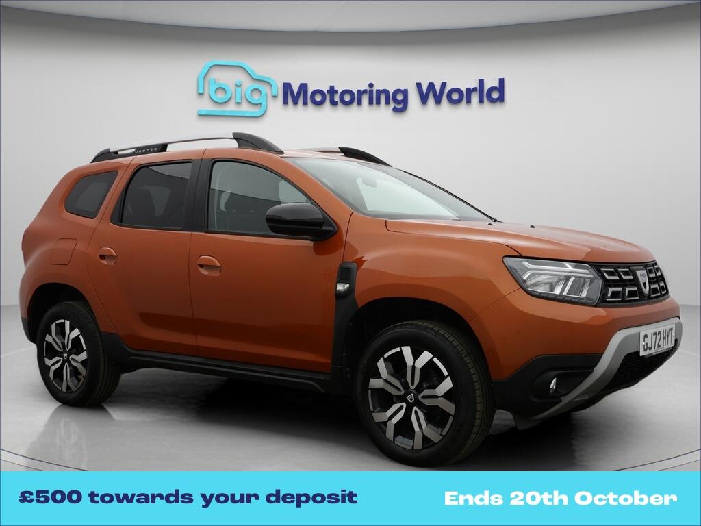 Orange 2022 Dacia Duster Estate Front-wheel drive Manual