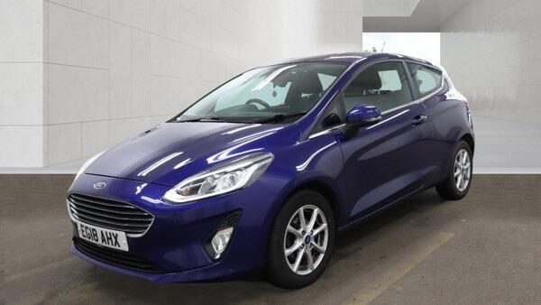 2018 Ford Fiesta in Blue for sale