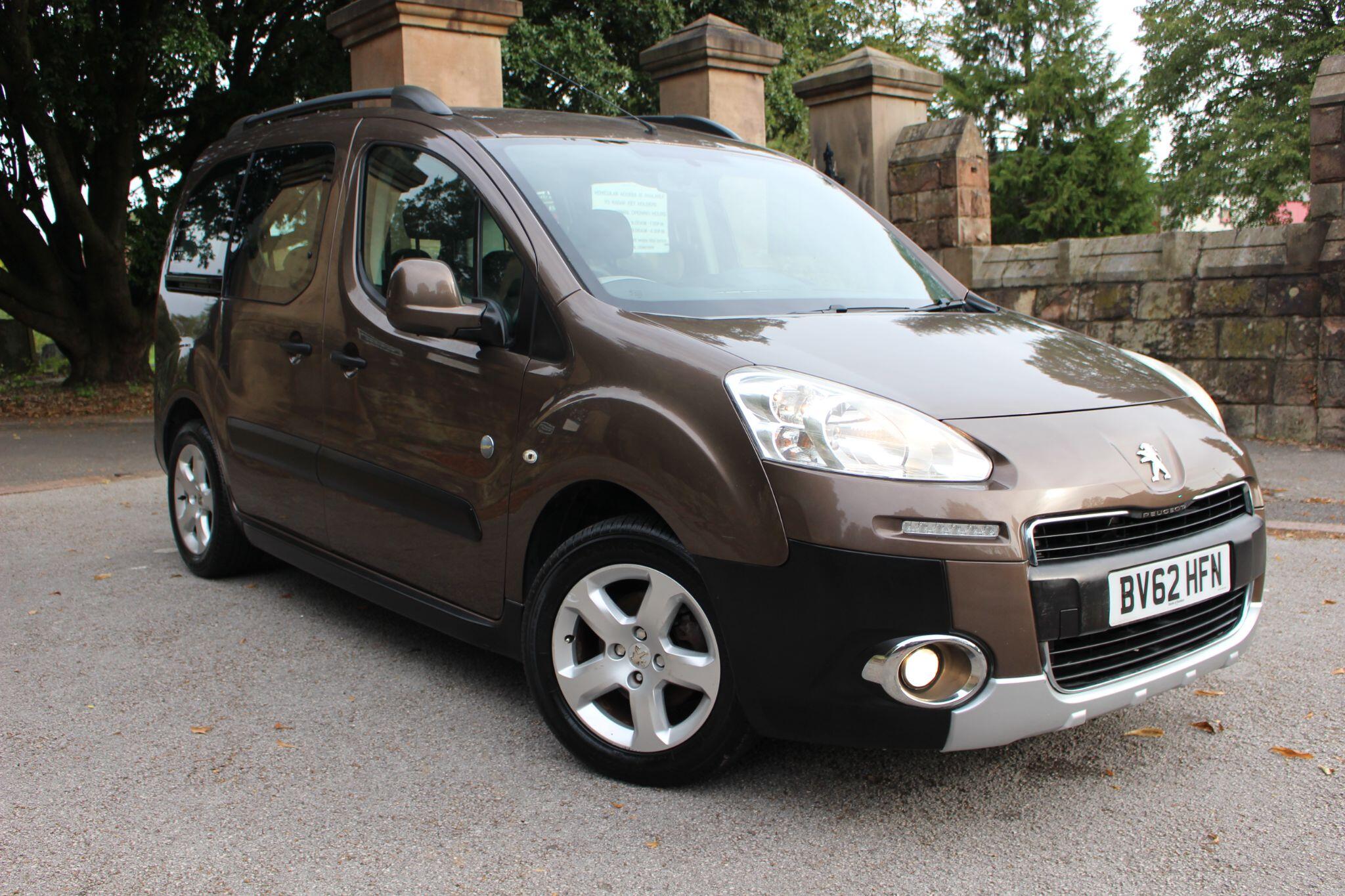 2012 Peugeot Partner Tepee in Brown for sale