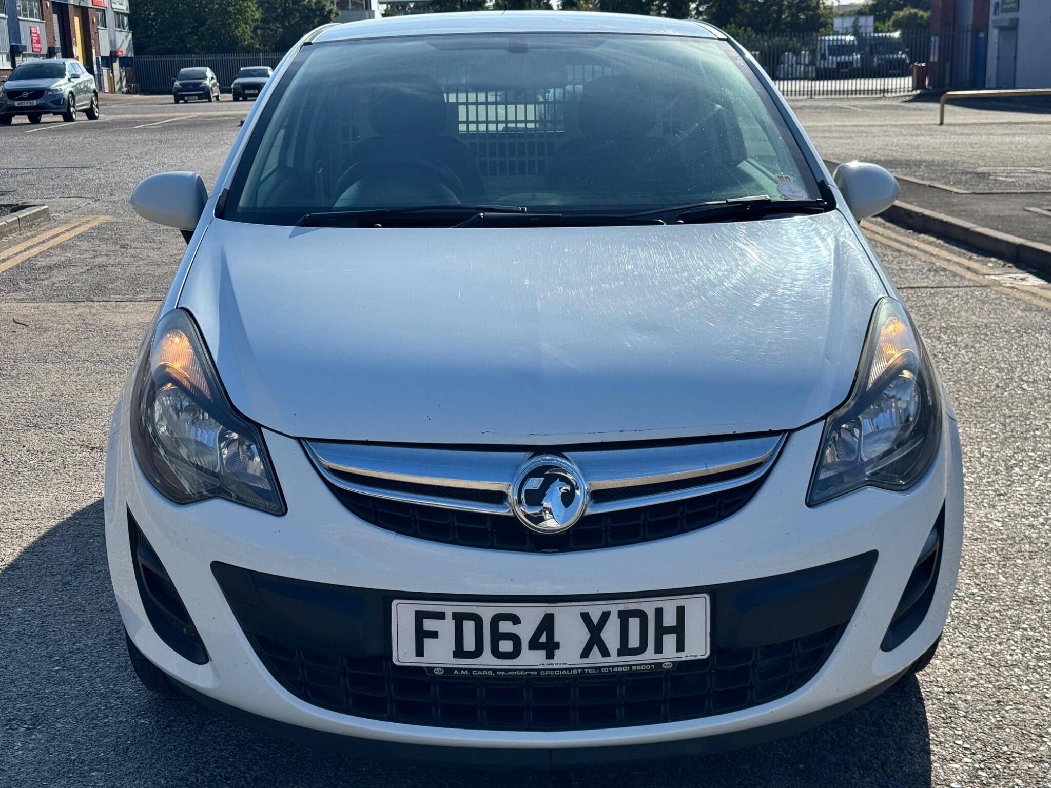 Vauxhall Corsa Van view 2