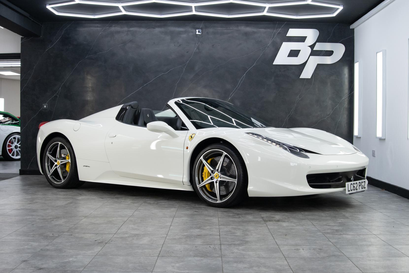 2013 Ferrari 458 in White for sale