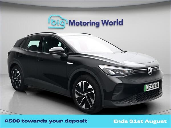 Black 2023 Volkswagen ID.4 Estate Rear-wheel drive Automatic