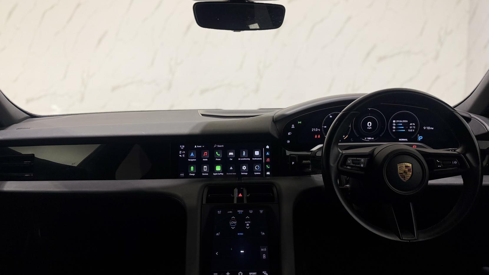 Porsche Taycan view 21