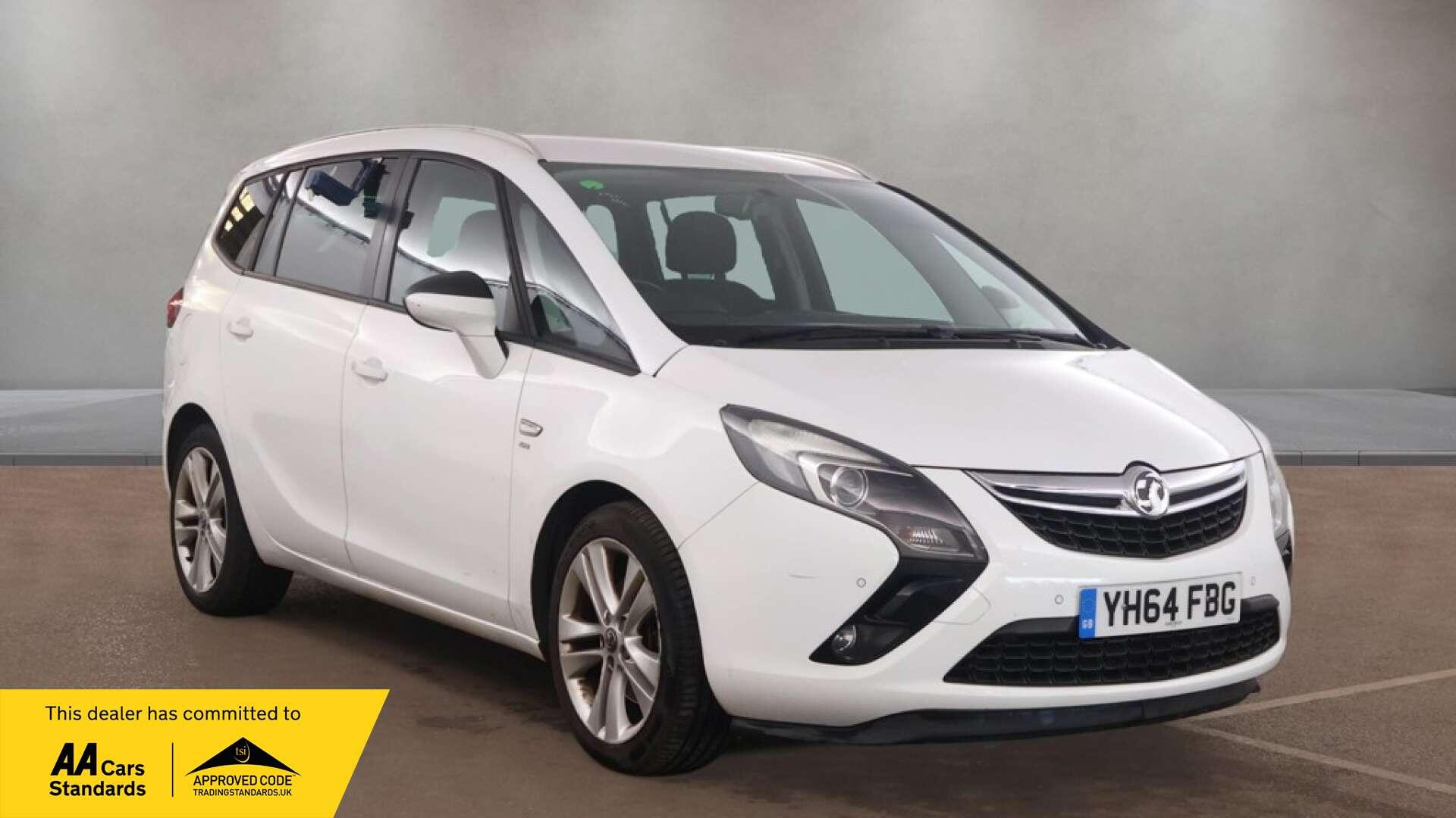 2014 Vauxhall Zafira Tourer in White for sale