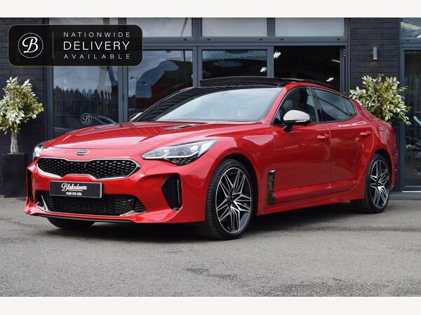 Red 2021 Kia Stinger Saloon Rear-wheel drive Automatic