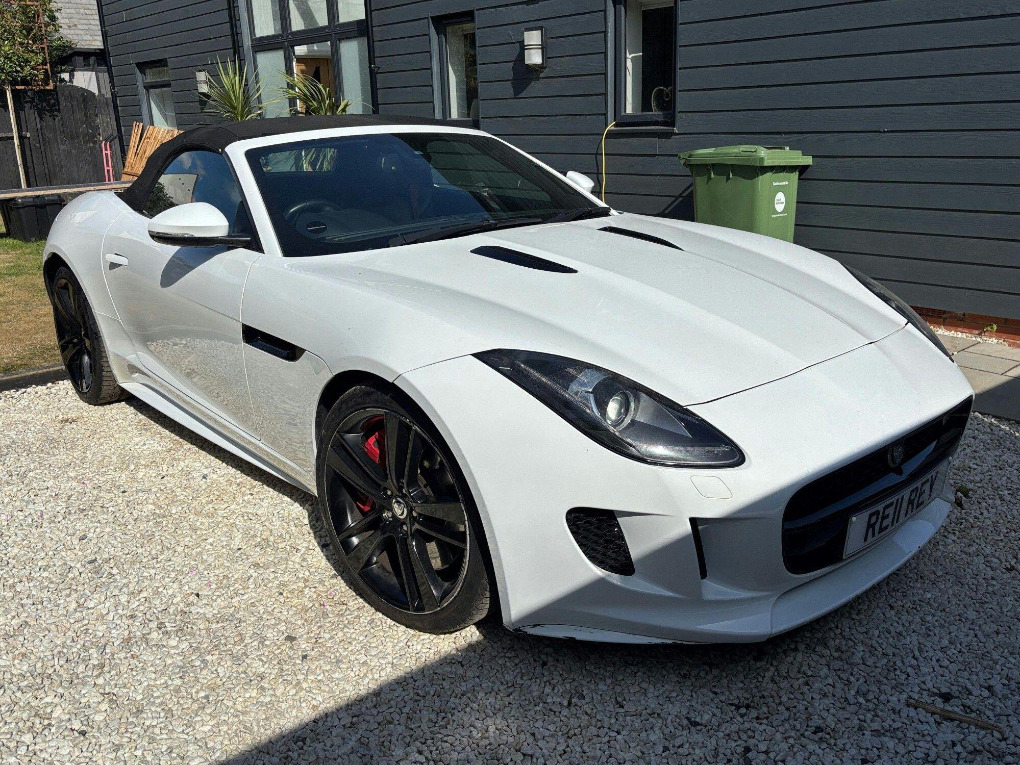 2013 Jaguar F-Type in White for sale