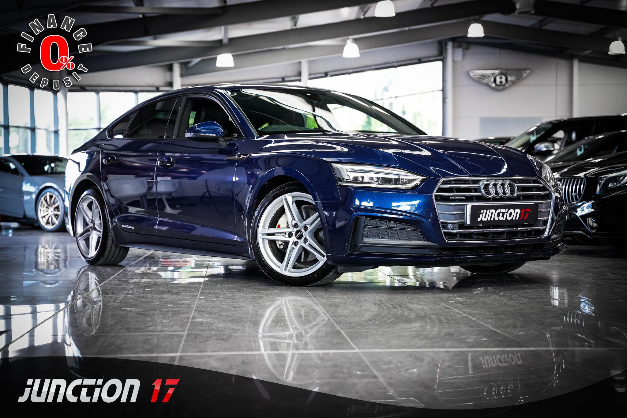 2017 Audi A5 in Blue for sale