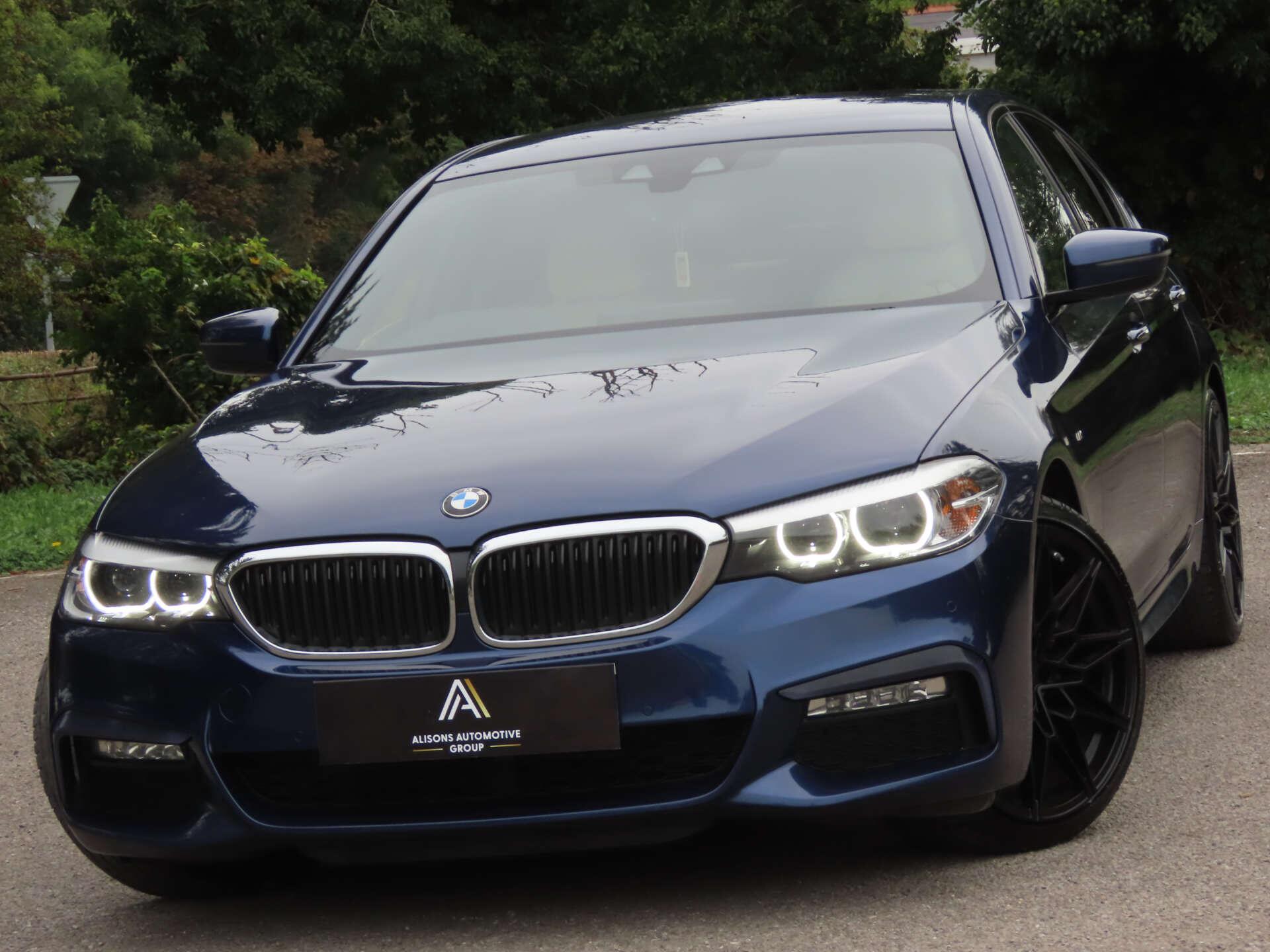 2018 BMW 5 Series in Blue for sale