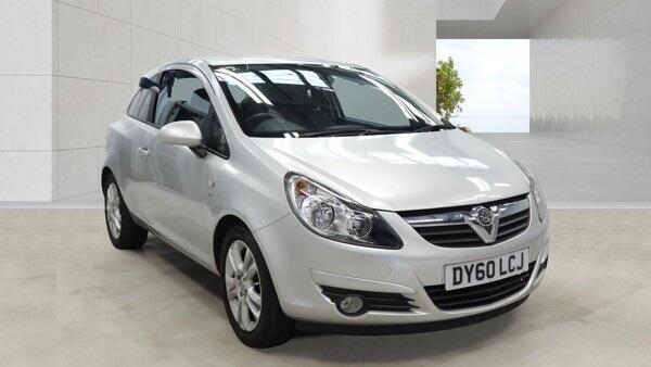 2010 Vauxhall Corsa in Silver for sale