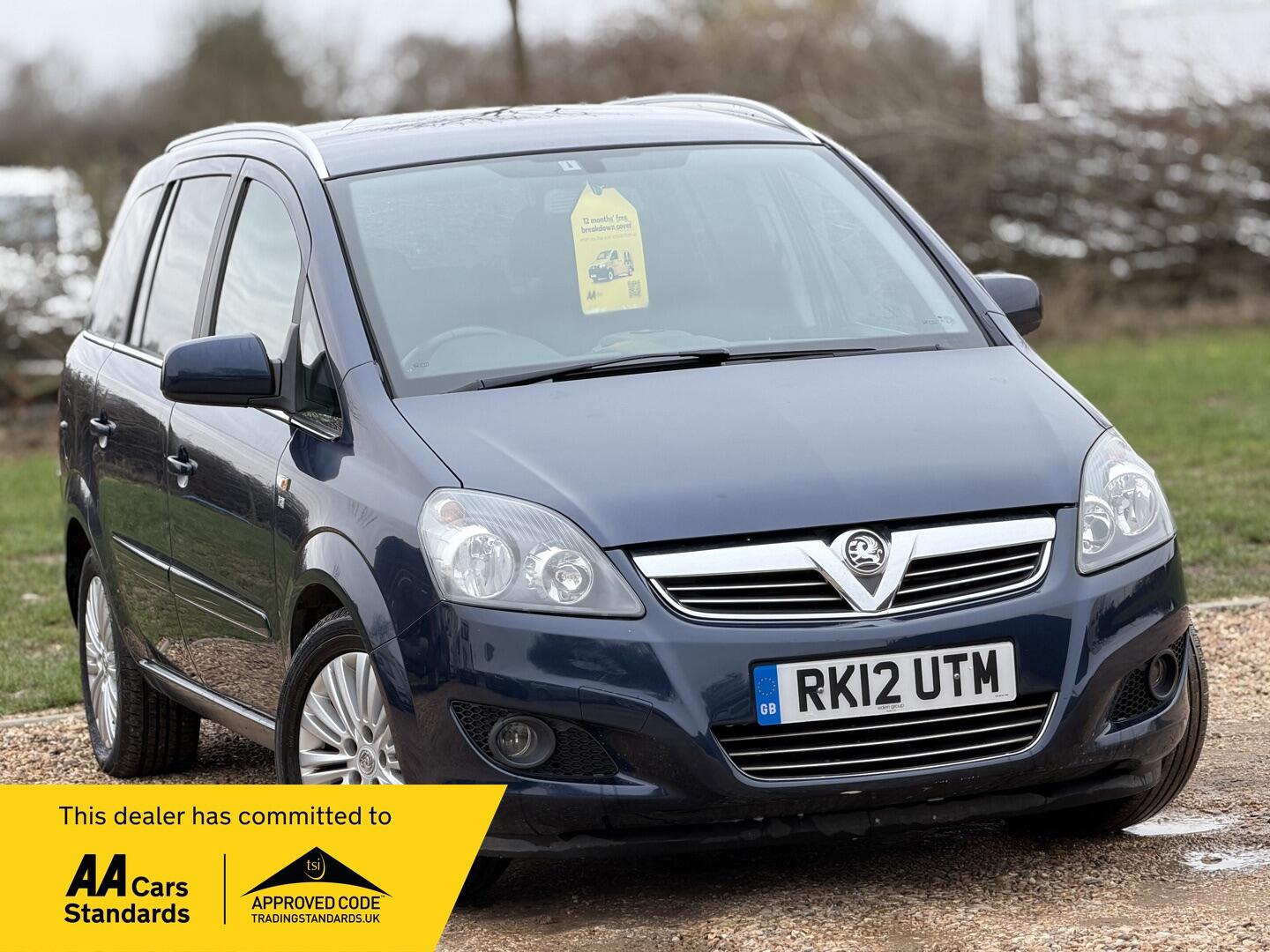 2012 Vauxhall Zafira 1.6 16V Excite Euro 5 5dr image 6