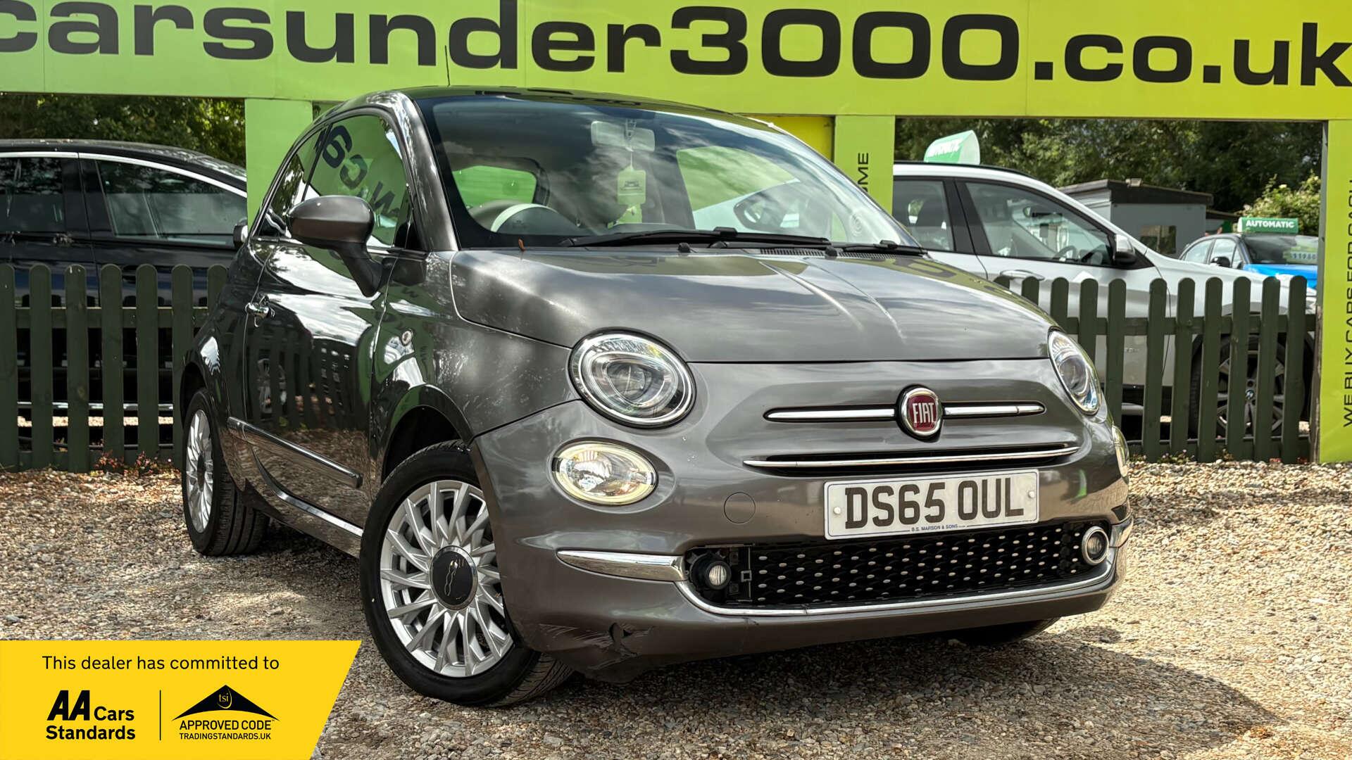 2015 Fiat 500 in Grey for sale