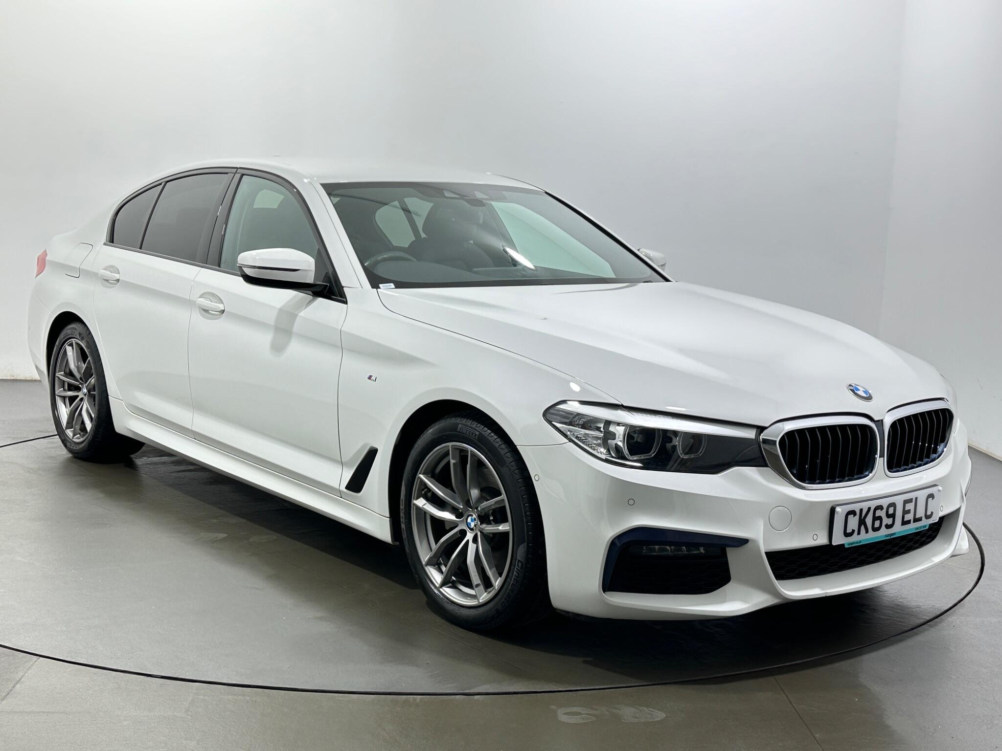 2019 BMW 5 Series in White for sale