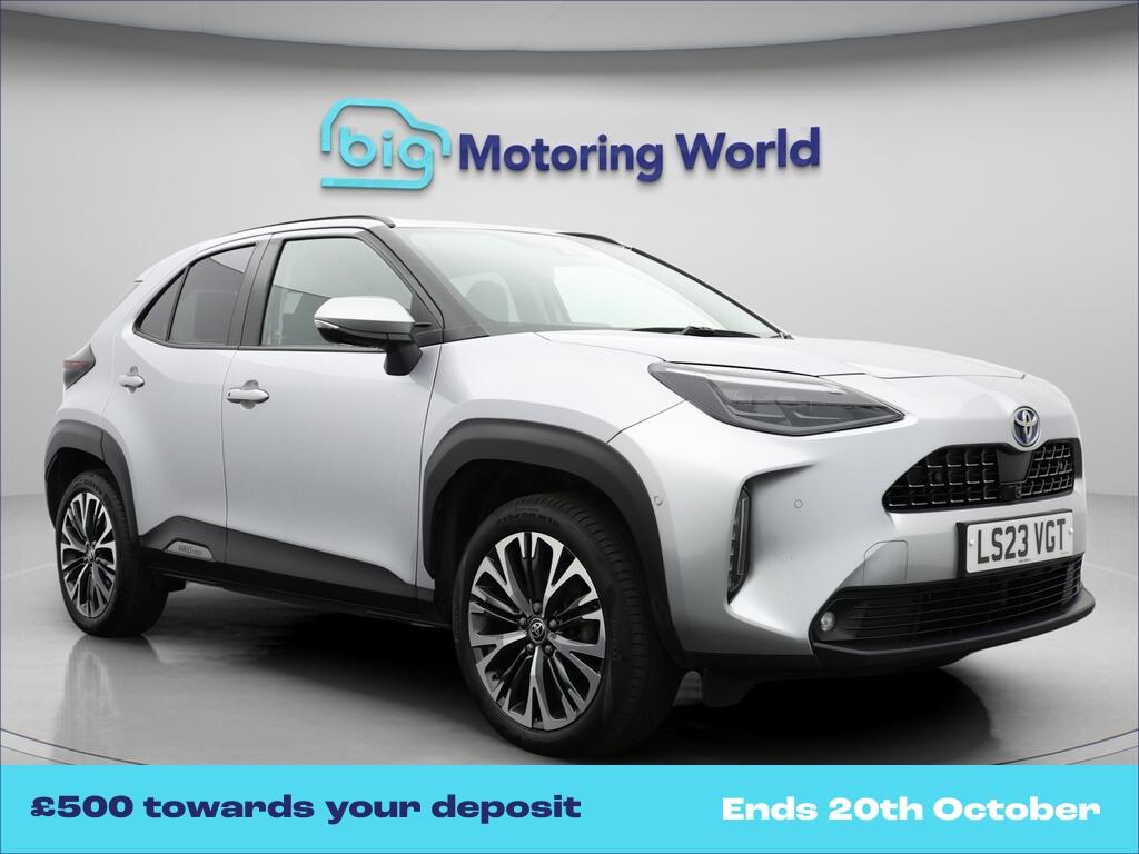 Silver 2023 Toyota Yaris Cross Estate Front-wheel drive Automatic
