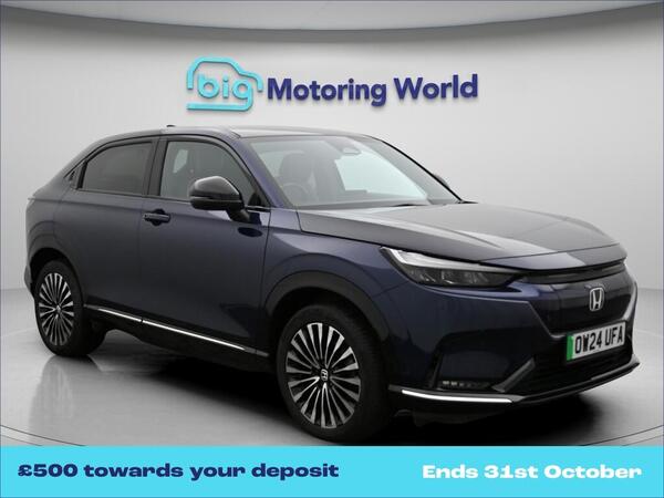 Blue 2024 Honda e:Ny1 Hatchback Front-wheel drive Automatic