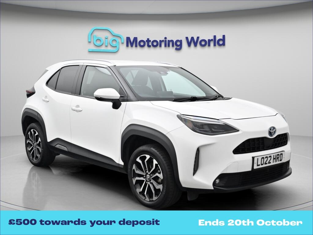 White 2022 Toyota Yaris Cross Estate Front-wheel drive Automatic