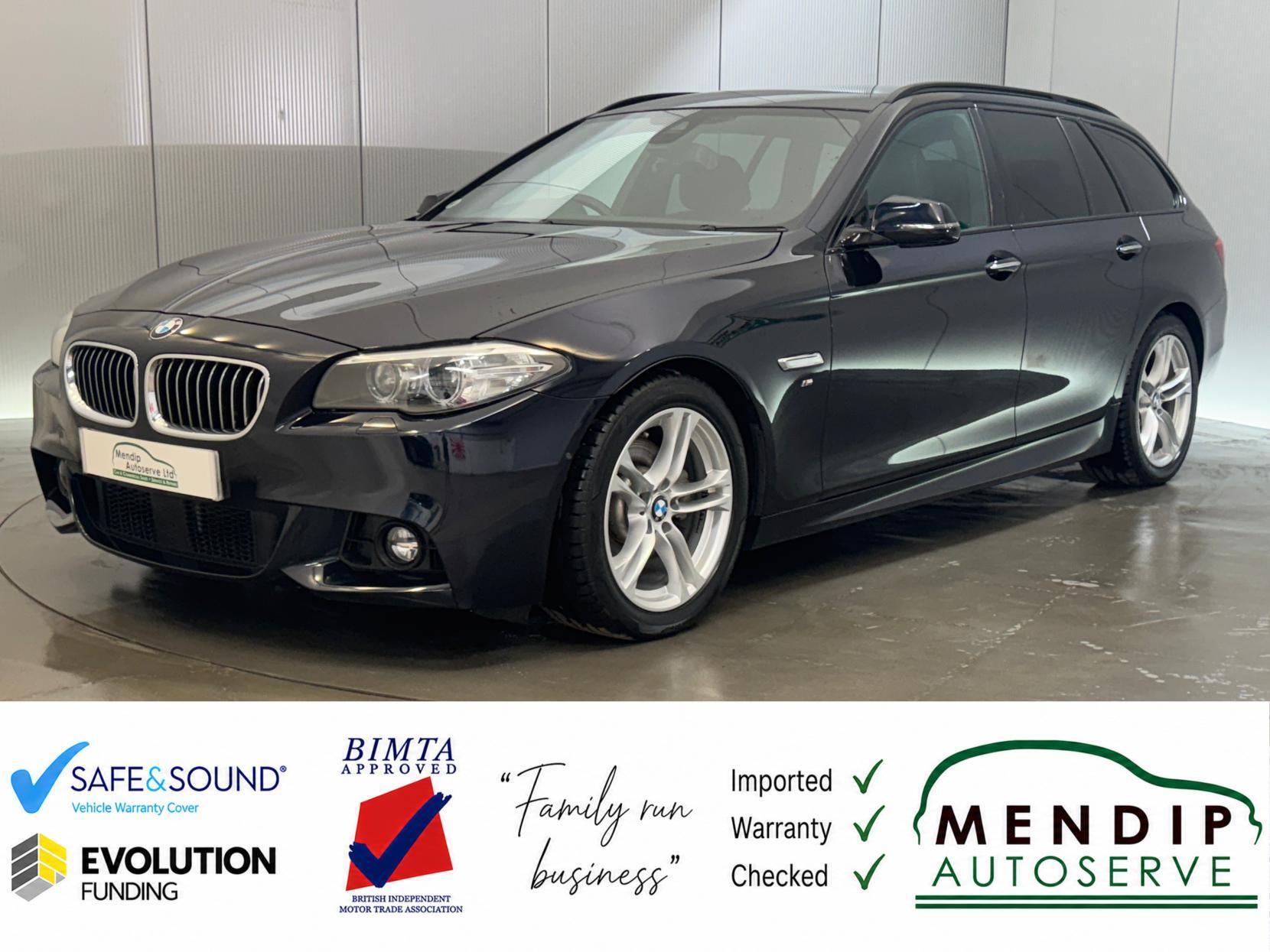 BMW 5 Series view 45