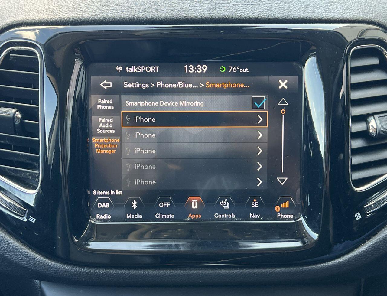 Jeep Compass view 45