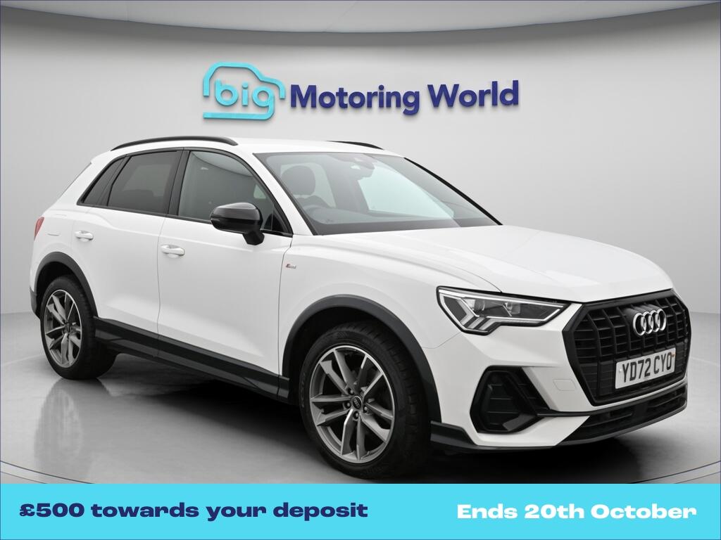 White 2022 Audi Q3 SUV/Crossover Front-wheel drive Automatic