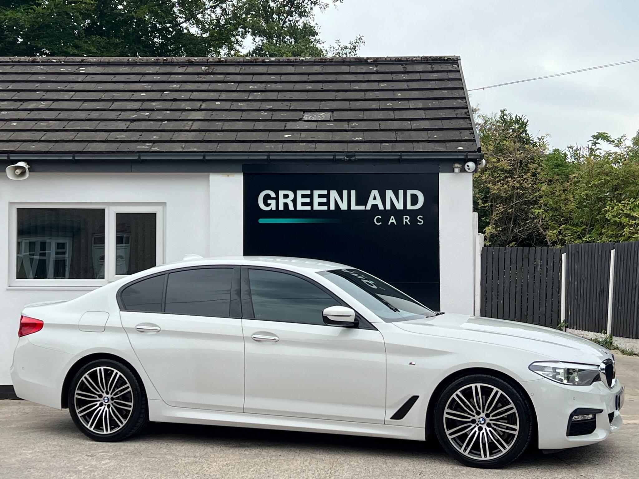 2018 BMW 5 Series in White for sale