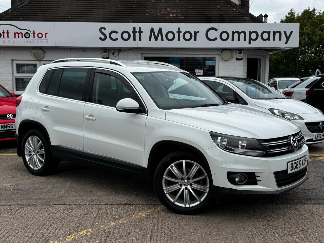 2015 Volkswagen Tiguan in White for sale